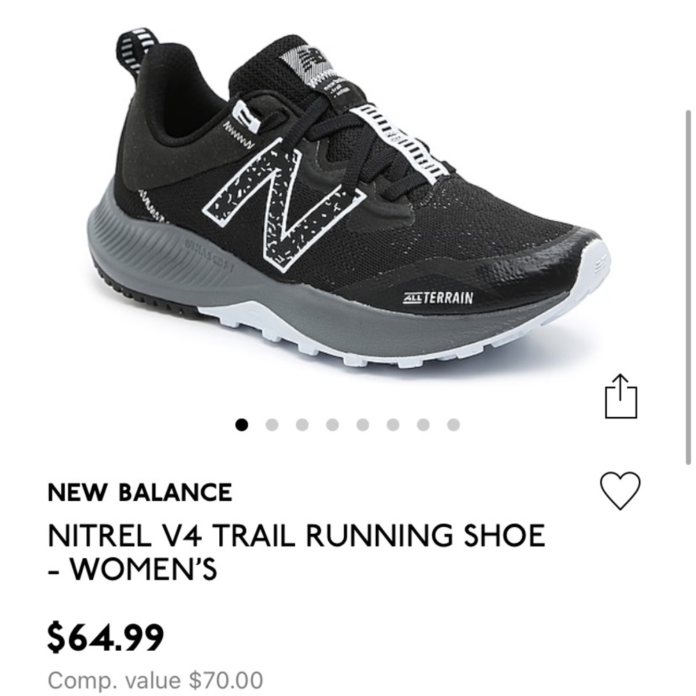 New balance trail running shoes